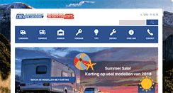 Desktop Screenshot of deklerkcaravans.nl